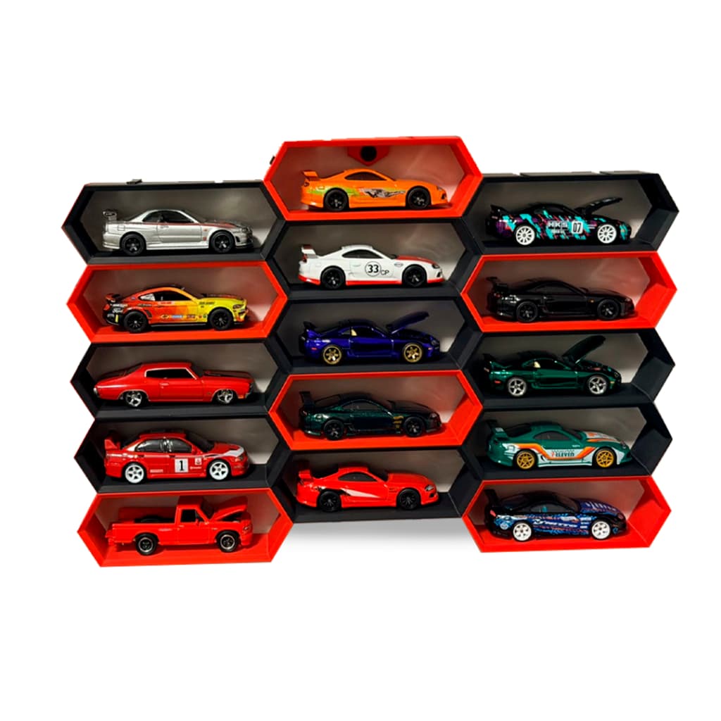 Expositor Modeular Hot Wheels– Suporte Organizador para Carrinhos