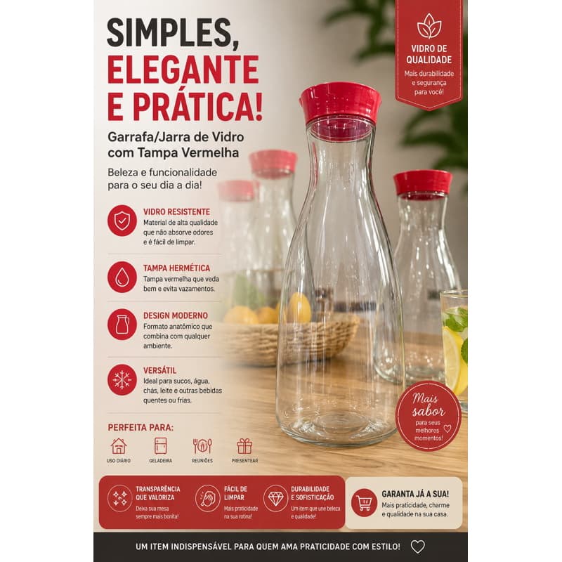 Garrafa Plástica Agua Suco Geladeira 1,8l New York Plasútil.
