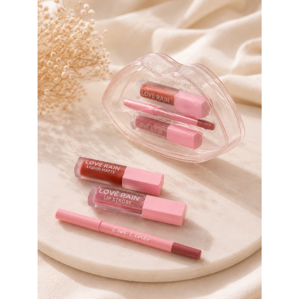 Lip Gloss Contorno Lápis Labial Batom Líquido Matte Gloss Brilho Lip Liner Delineador