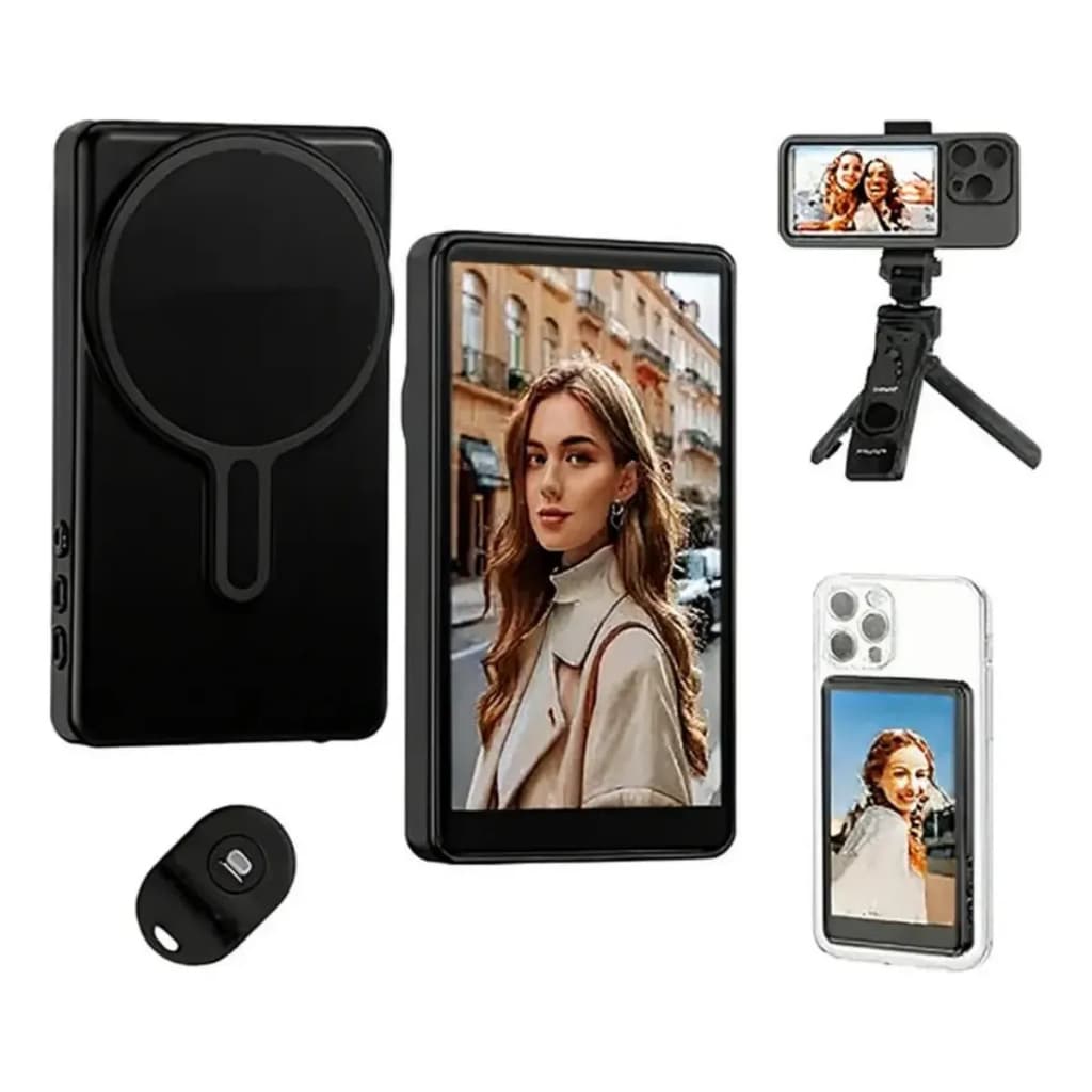 Tela Monitor Magnética Câmera Traseira Celular Selfie Vlog