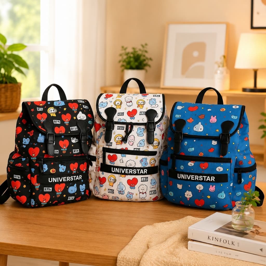 Mochila Grande Reforçada Viagem Trabalho Bolsa Costas Compartimentos Roupas Maquiagem Premium