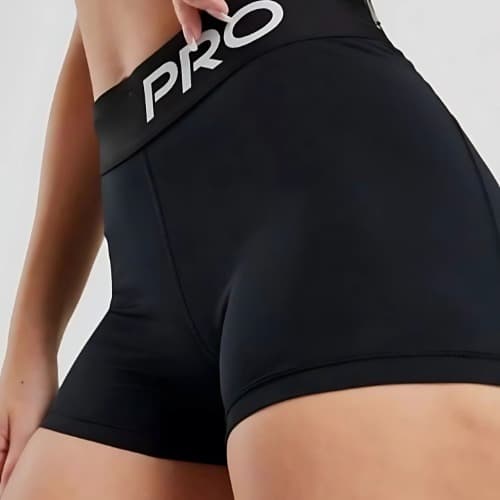 shorts Feminino academia shorts curto zero transparência Fitness