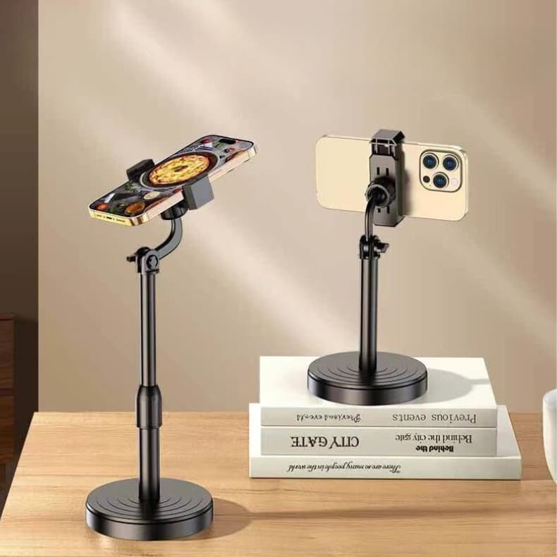 Suporte De Celular Tripé Para Mesa Ideal Para Gravação de Vídeos Ajustável 360°