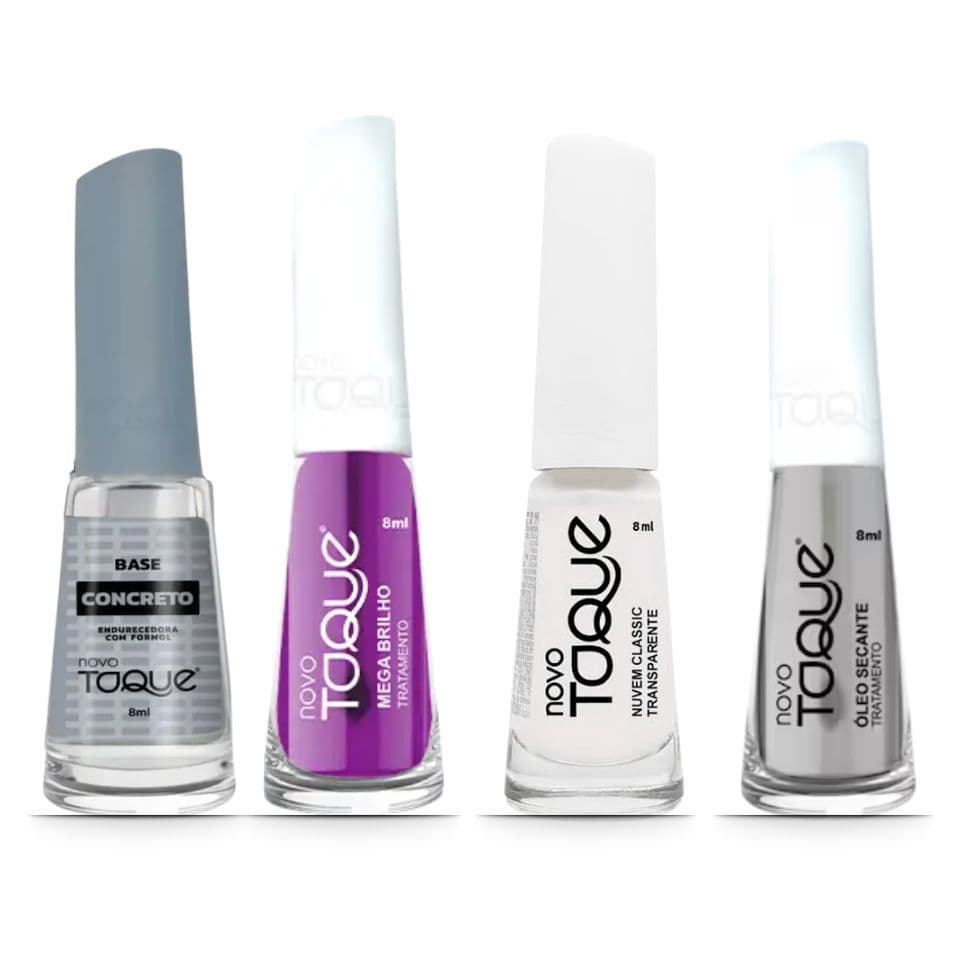 COMBO 06 ESMALTES NOVO TOQUE - ESCOLHA SUA COR