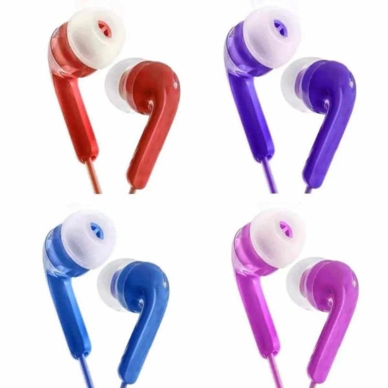 kit com 3 fones de ouvido