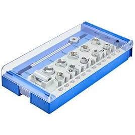 Jogo de Soquetes e Acessórios Tramontina 24 Peças – Inclui 10 Soquetes de 4 mm a 13 mm, 1 Cabo T 1/4", 1 Adaptador de 1/