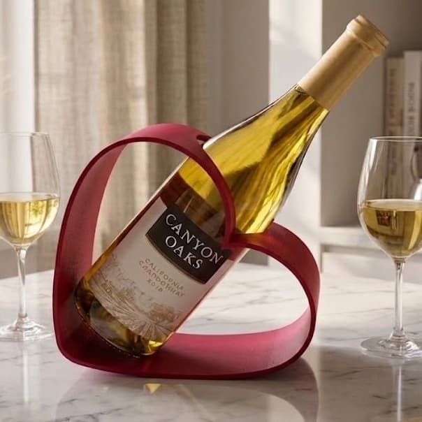 PORTA VINHO DIA DOS NAMORADOS ️- Surpreenda quem você ama com um presente único e cheio de significado!