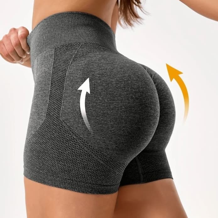 Shorts Feminino com Modelagem Levanta Bumbum para Academia