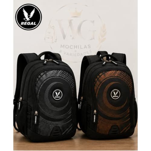 Mochila REGAL  para Notebook 17" – Espaçosa, Resistente e Perfeita para Faculdade e Trabalho T309