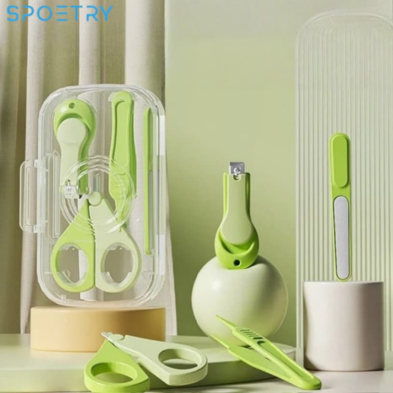 Aparador De Unhas Para Bebês Kits De Cuidados Com A Saúde Do Bebê Conjunto Para Cuidados Com As Unhas Do Bebê