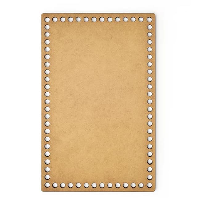 KIT 5 Base em MDF Retangular para Bandejas e Cestos LUM3