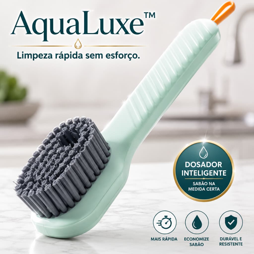 Escova com Dispensador de Sabão integrado - AI-107