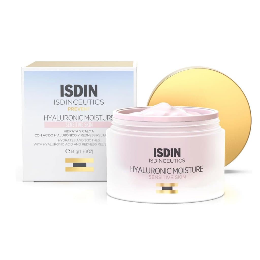 Creme Facial Anti-Idade Isdin Hyaluronic Moisture Pele Sensível 50g