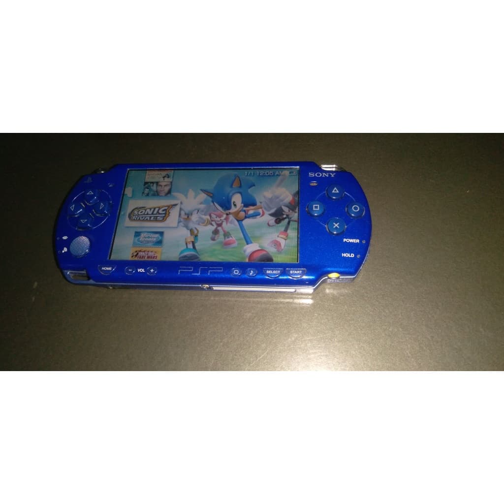 PSP 2000 Azul Sony Original UMD Memory Stick 16 GB + Fonte + Jogos
