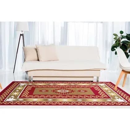 Tapete para Sala Renaissance Amsterdã 10 Vermelho 1,33X1,90M - J Serrano
