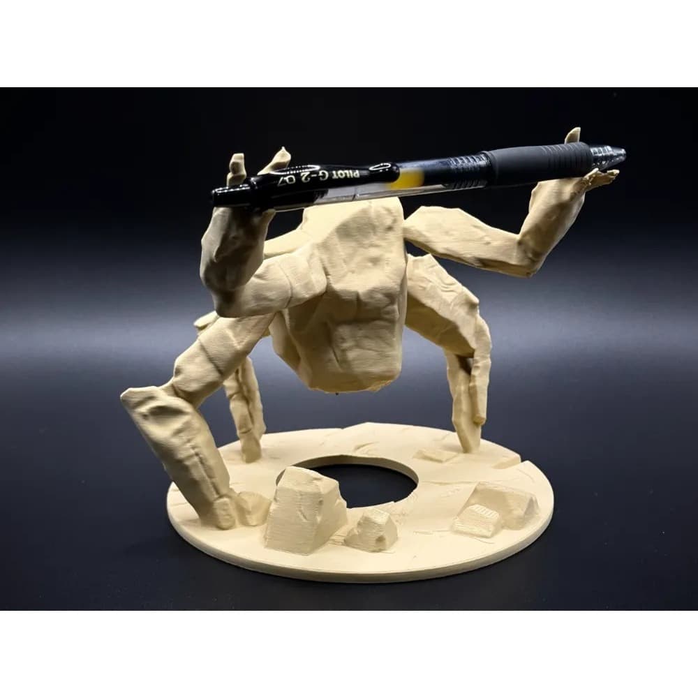 boneco rocky com base  action figure devoradores de estrelas projeto hail mary impresso 3D