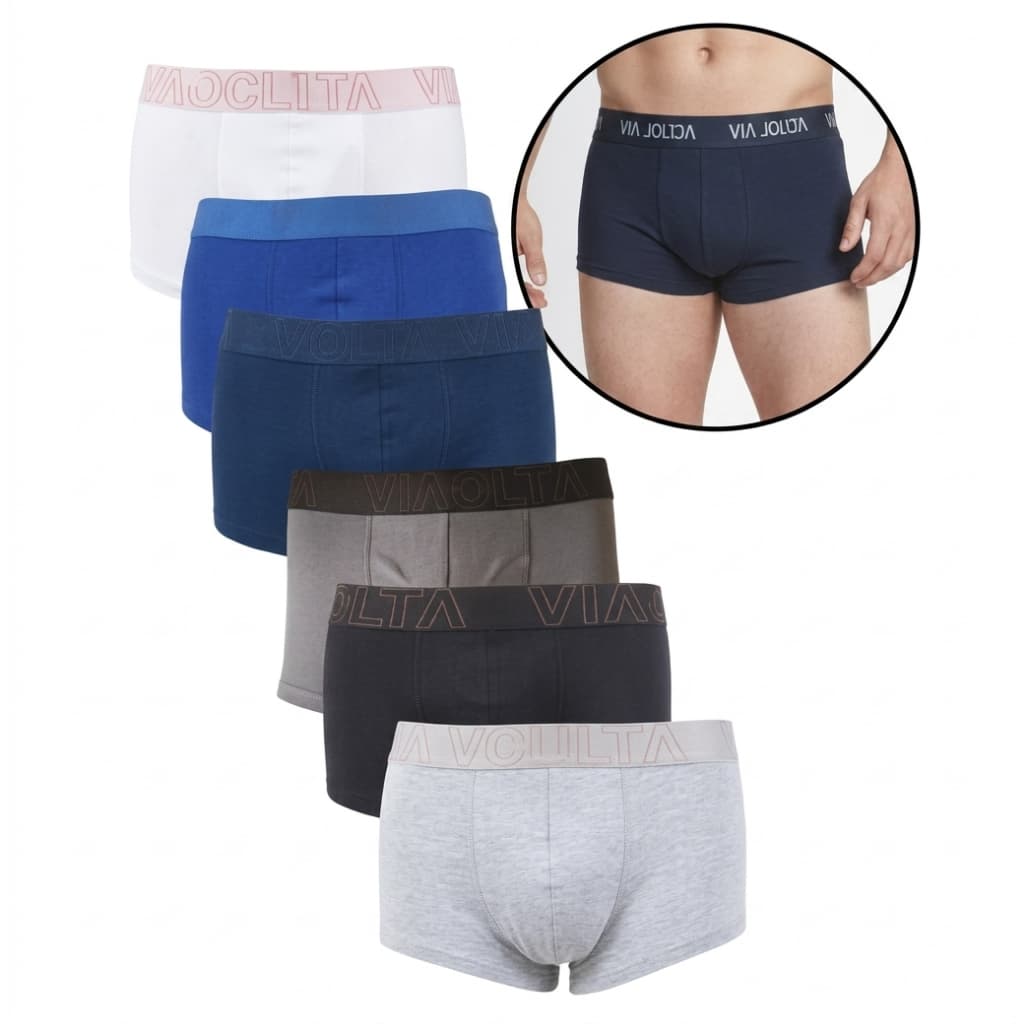 Cueca Boxer Sungão Masculina Algodão Premium Conforto Dia A Dia