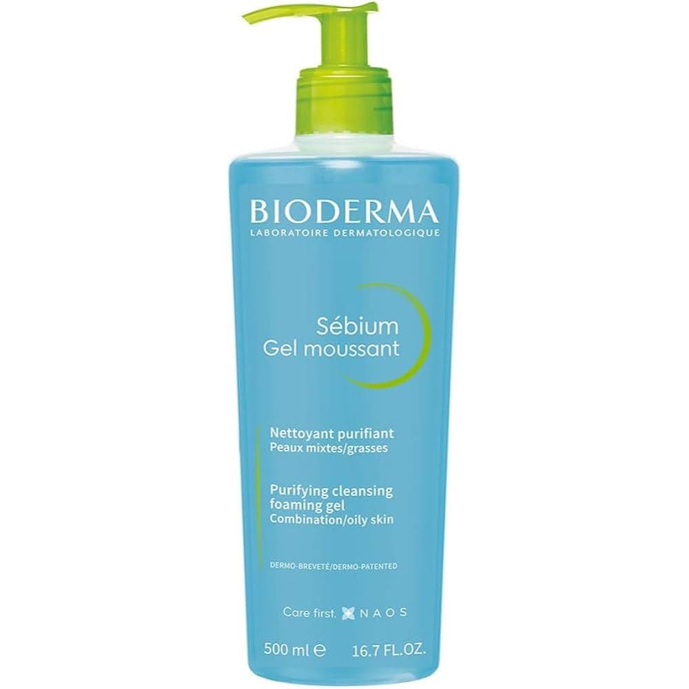 GEL MOUSSANT SÉBIUM BIODERMA 517G GEL DE LIMPEZA PURIFICANTE