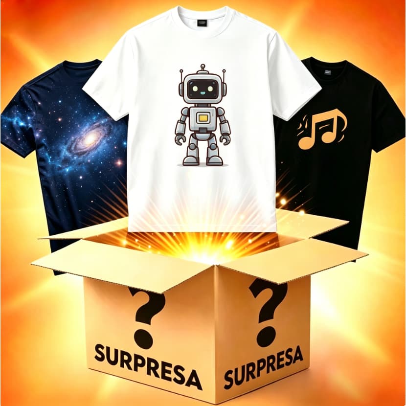 Camisetas Surpresas Anime Séries Filmes - Queima de Estoque Super Saldão Camisa Blusa Algodão Unissex