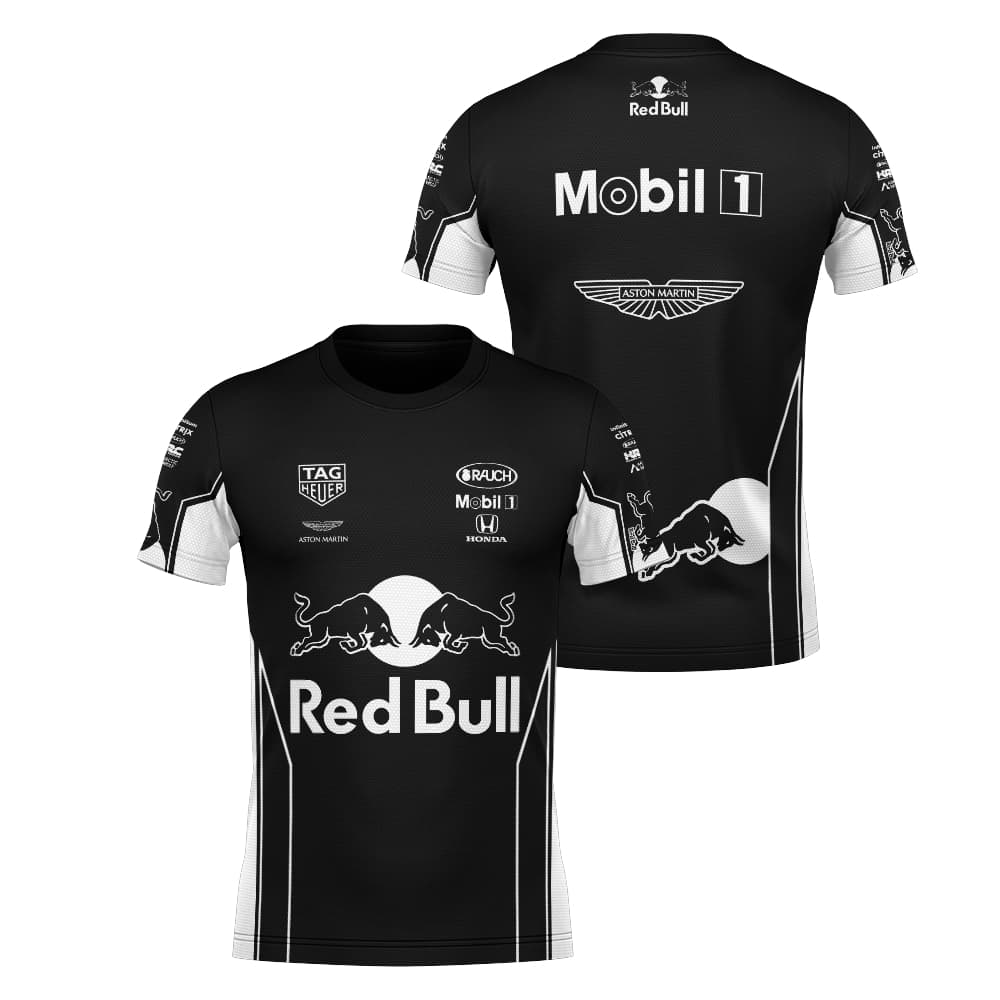 Camiseta Estampada  Dryfit Redbull Formula 1 Estampada Fuul Premium Envio Imediato