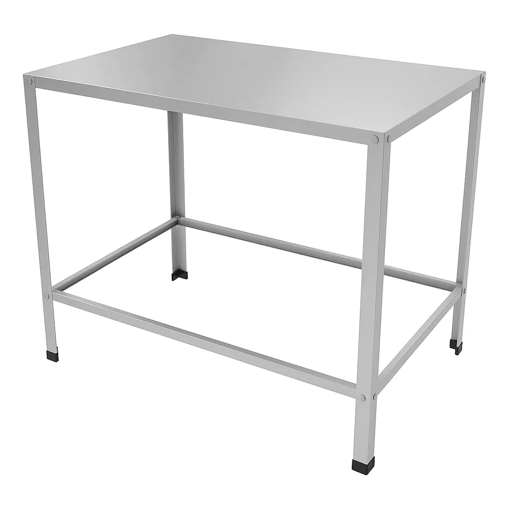 Mesa Galvanizada Industrial Bancada Aço Reforçada Multiuso