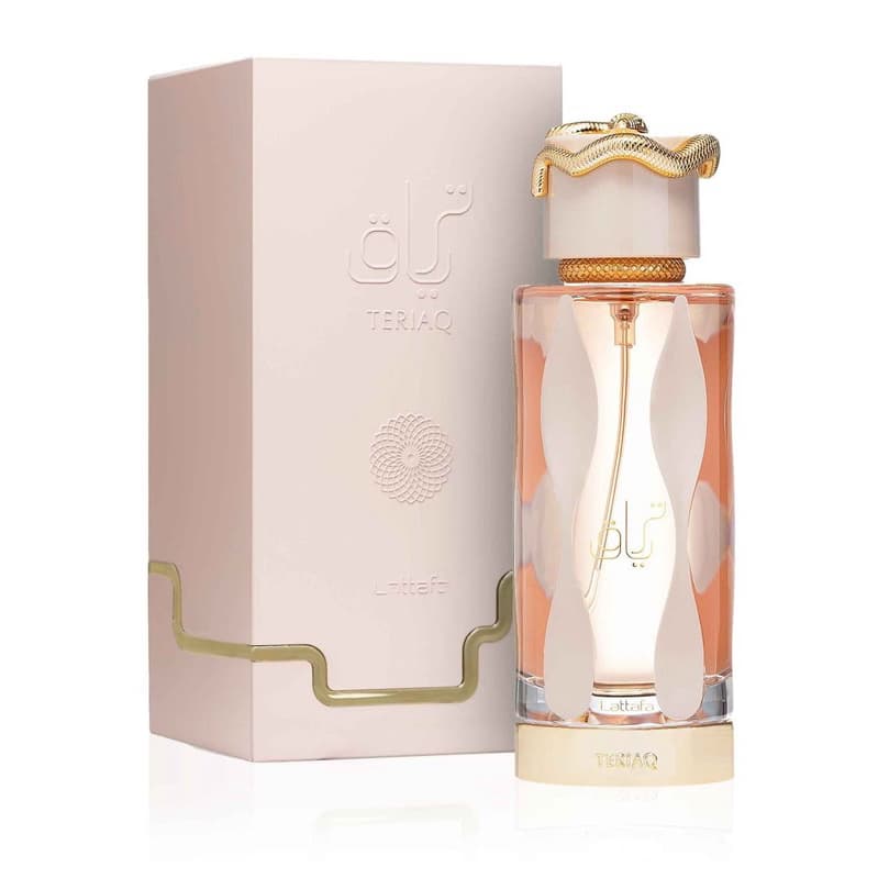 Lattafa Teriaq Eau de Parfum 100ml - Perfume Árabe de Luxo Original