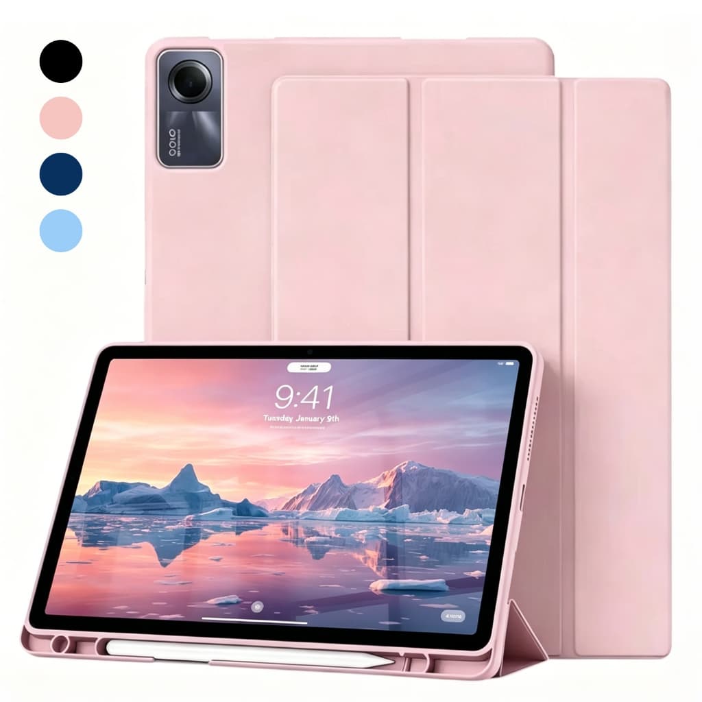 Capa Capinha Para Tablet Xiaomi Redmi Pad SE 11 – Slot Caneta Sono Automático Antichoque
