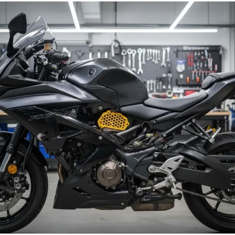 STAGE 2 Hi Flow Tampa Alto Fluxo Filtro Esportivo Yamaha MT03 R3