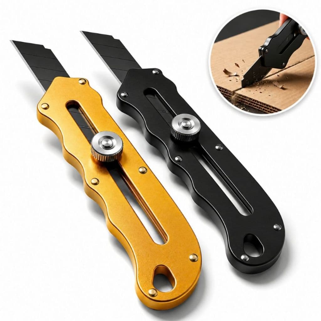 KIT 2 Estiletes Profissional em Aço Metal Ferramenta Multiuso