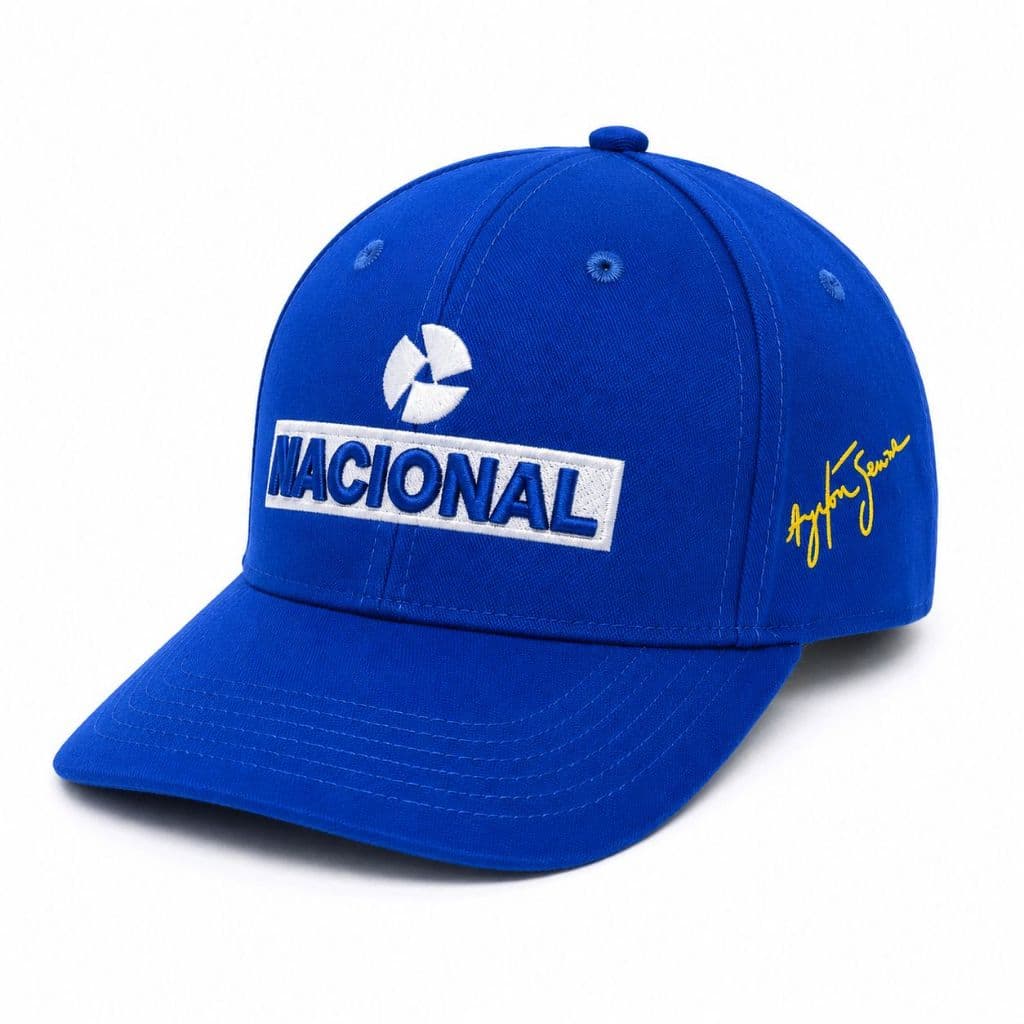 Boné Masculino Nacional Senna Aba Curvada F1