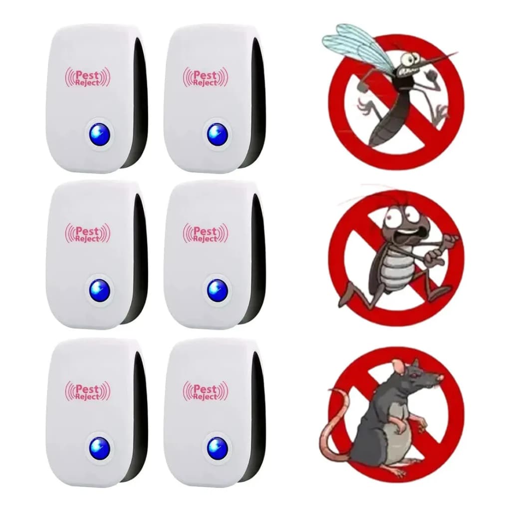 Ultrasonic electronic mosquito repellent for indoor pest control and rodent extermination