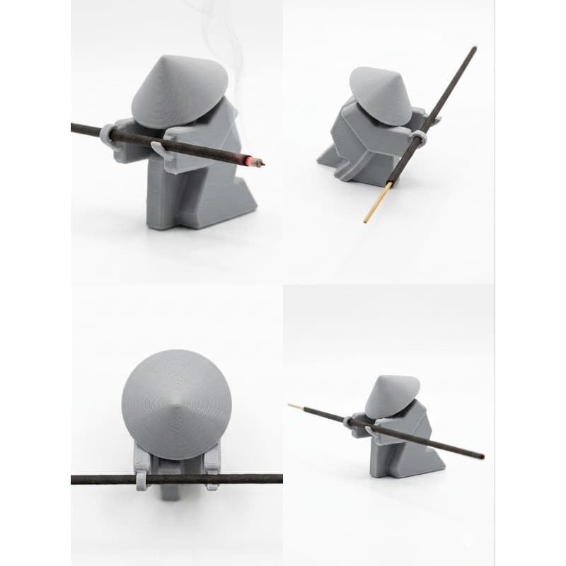 Escultura Moderna Oriental Estilo Japonês Suporte para incenso