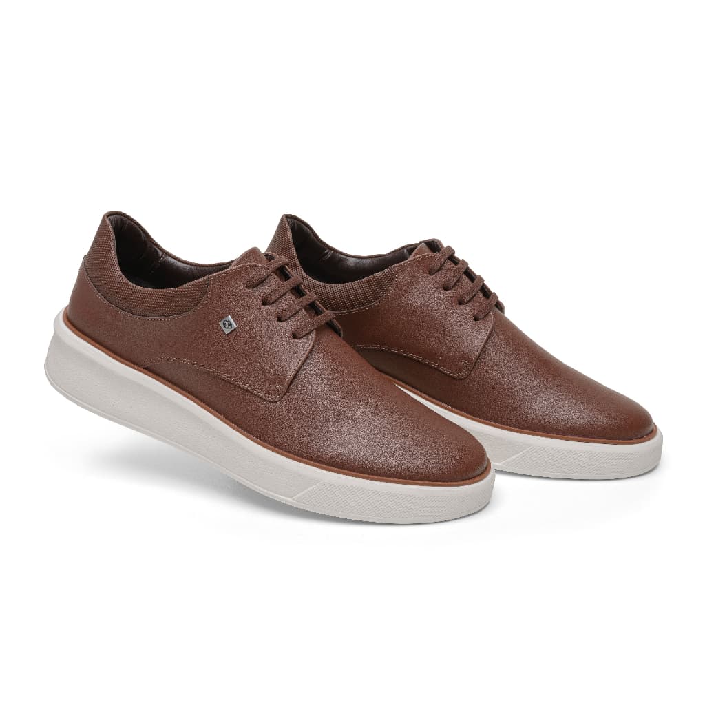 Tênis Casual Oxford Bertelli Masculino Couro Vegano Design Arrojado Confortável linha Premium Envio Rapido