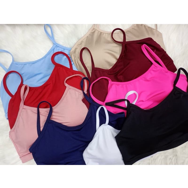 top alcinha várias cores P ao GG top fitness top sem bojo top pra academia top preto