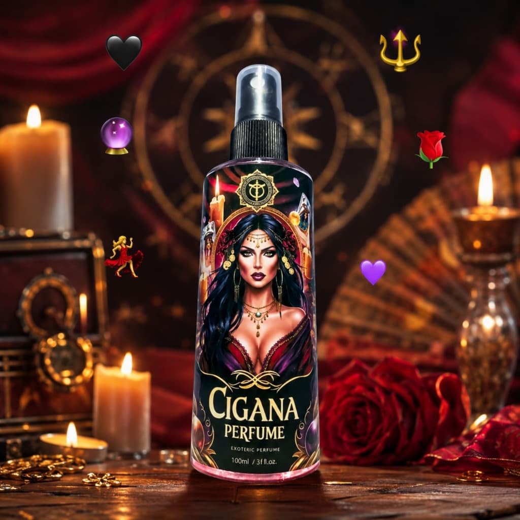 Perfume Feminino Cigana PerfumeExoterico100ml Pomba Gira - Atrair O Amor