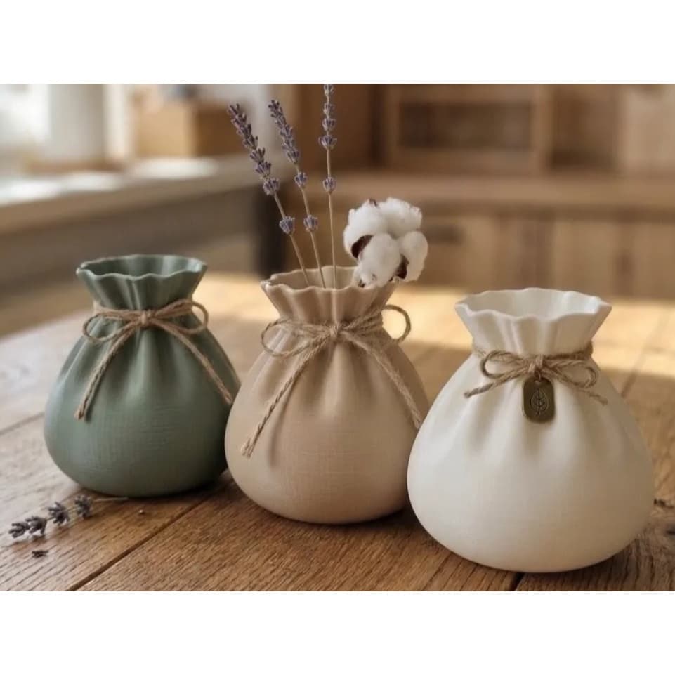 Vaso Decorativo Moderno Minimalista para Sala Mesa e Escritório