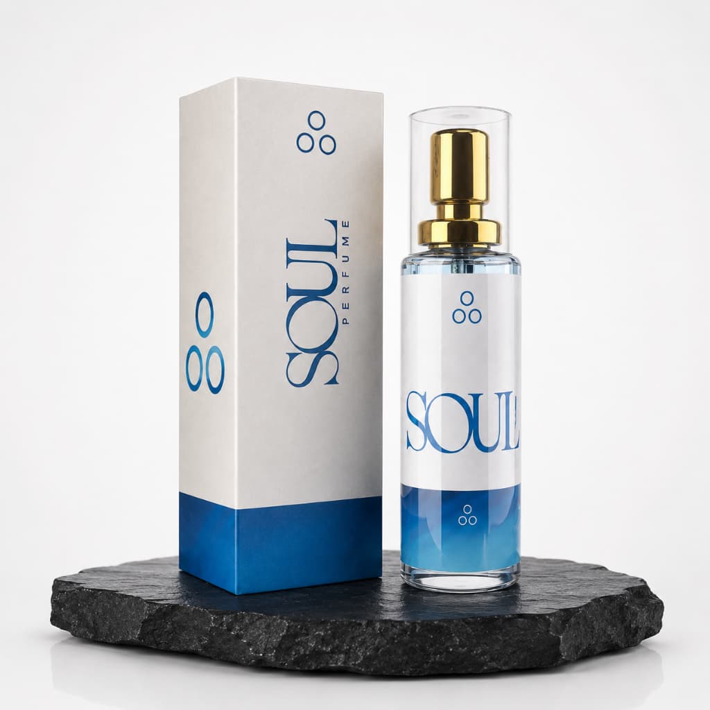 Perfume Masculino Ozonteck Soul 17ml | Fixação Excelente 33% Essência | Presença Masculina Marcante
