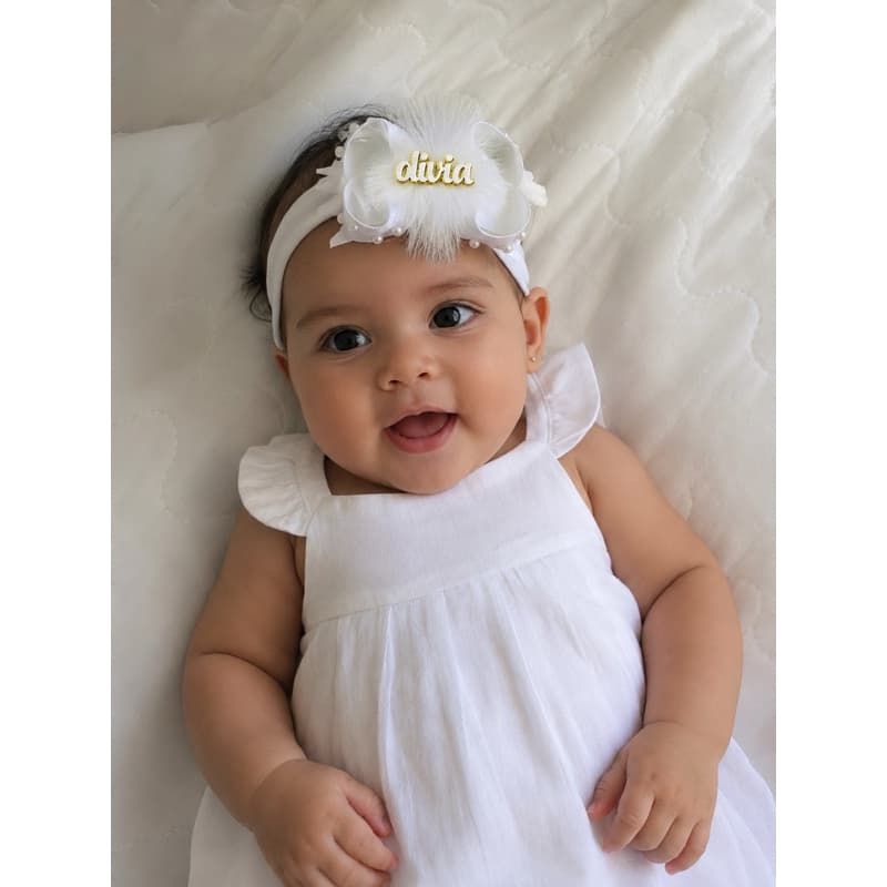 ✨ Nome Personalizado 3D para Laços, Tiaras e Festas | Decoração e Lembrancinhas