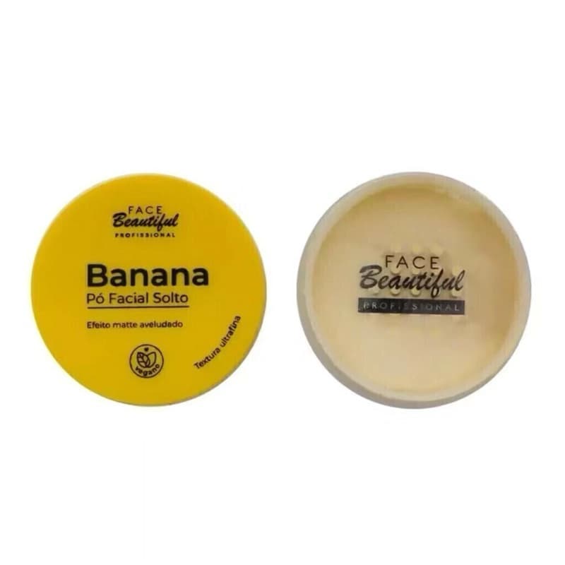 Pó Banana Fixador Efeito Matte Aveludado- Face Beautiful