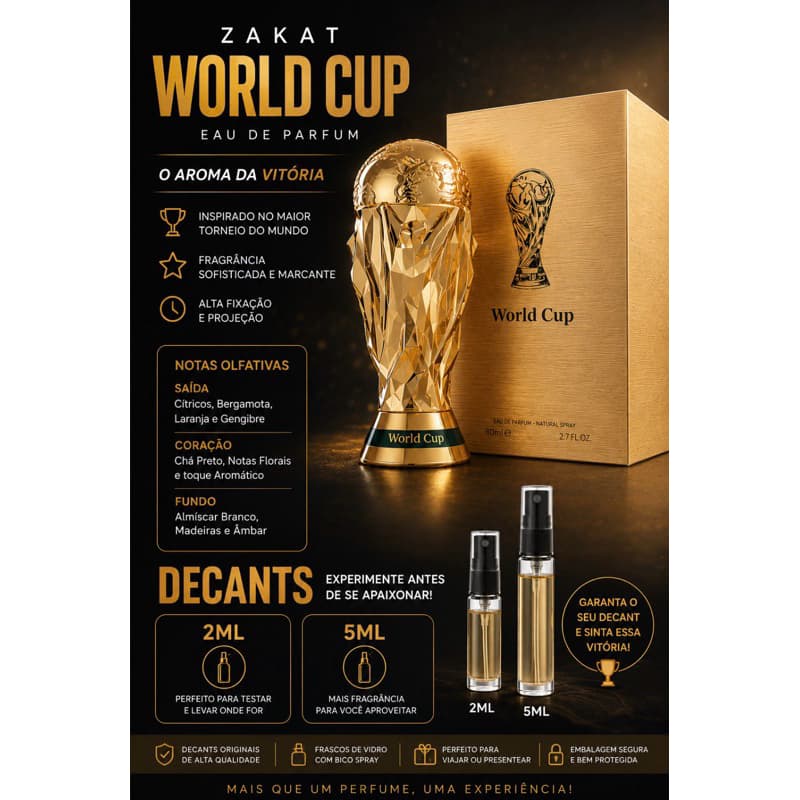 Perfume World Cup VIP 2026 (Azul) – Zakat –EDP Original
