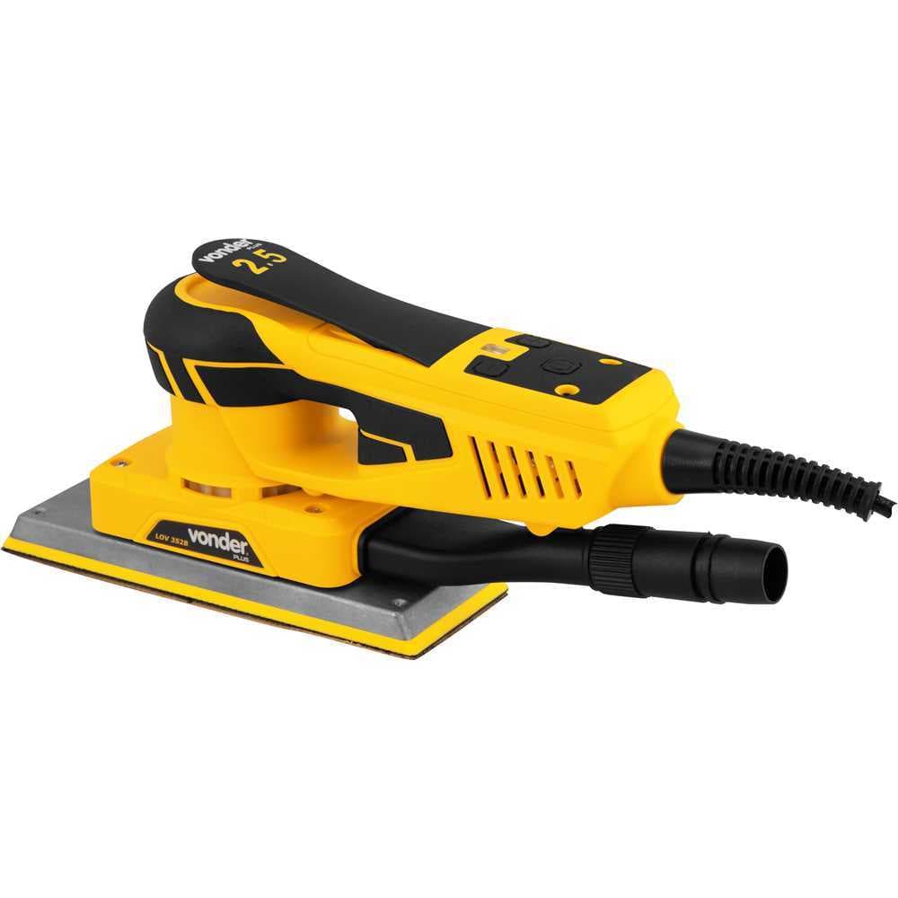 Lixadeira Orbital 350W Motor Brushless 2.5 LOV352B Vonder Plus 127V/220V | ENVIO RÁPIDO