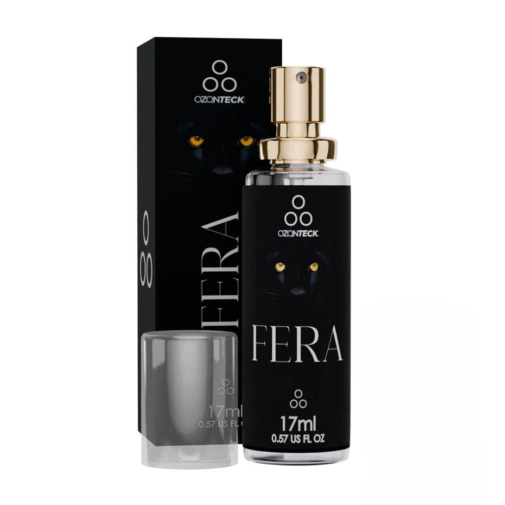 Perfume Masculino Fera Ozonteck 17ml | Original | Excelente Fixação 33% Essência | Sedutor Provocante