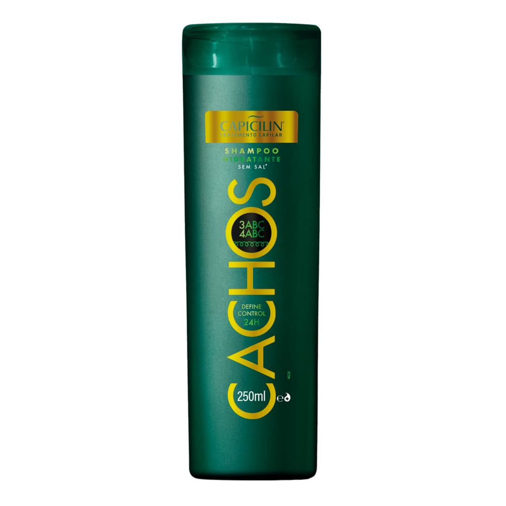 Shampoo Hidratante Cachos 250 Ml Capicilin