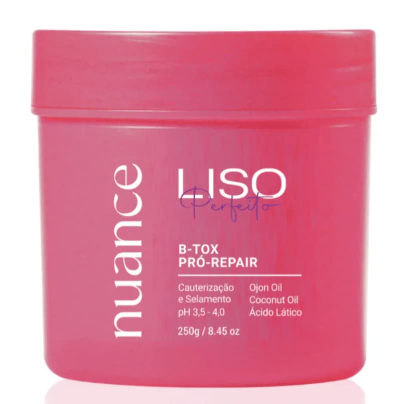 Botox Capilar Nuance Liso Perfeito Pró Repair 250g