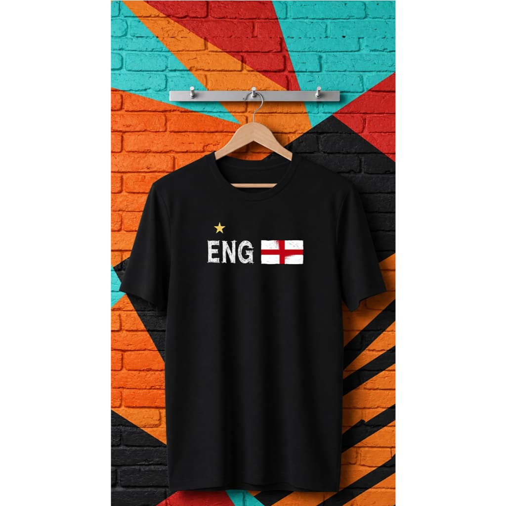 Camisa Camiseta Básica Adequado Eng Inglaterra