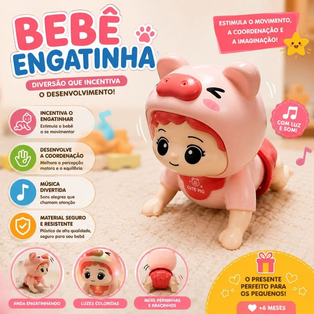 Boneca Musical Infantil Plastica Colorida Som Divertido Educativa Presente Crianca Menina Menino Brinquedo
