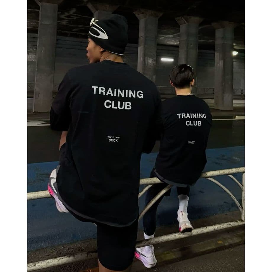 Camiseta Oversized Training Club Academia Maromba Corrida Treino Camisa Unissex 100% Algodão Premium