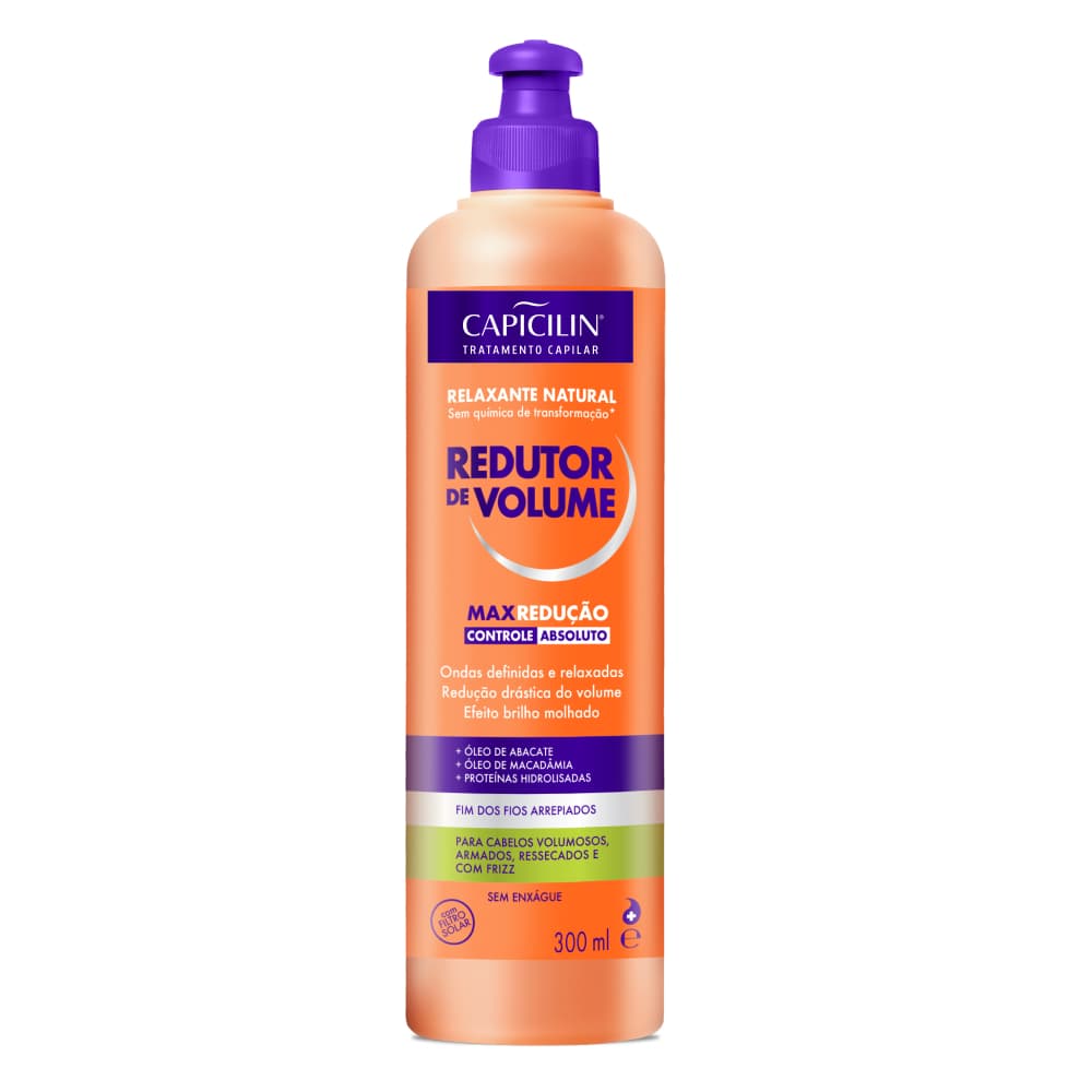 Relaxante Natural Redutor De Volume 300ml Capicilin