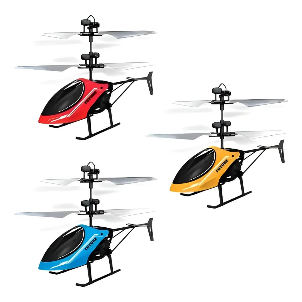 Helicóptero Voador Com Sensor De Movimento Indução luz cores sortidos Presente Crianças