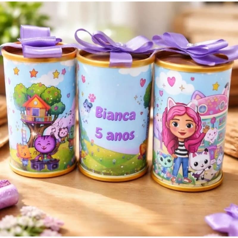 Kit Cofrinhos Personalizados a Casa Mágica da Gaby lembrancinha de aniversário| Maternidade| Fazemos todos os temas